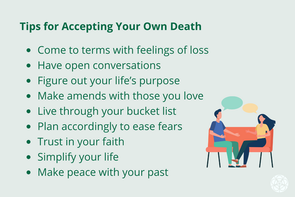 Tips for Accepting Your Own Death
